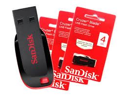 PEN DRIVE SANDISK CRUZER BLADE 4GB